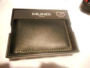   Hand Sewn Executivel Genuine Leather Billfold Wallet,Black  