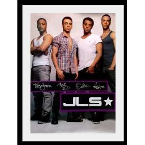  JLS Aston Marvin Oritsé JB Gill tour poster approx 34 x 