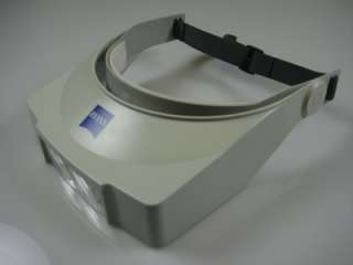ZEISS D 6 WATCHMAKERS PROFESSIONAL HEAD WORN LOUPE L  