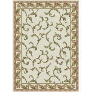  Istanbul Scroll 3 11 x 5 7 ivory Area Rug