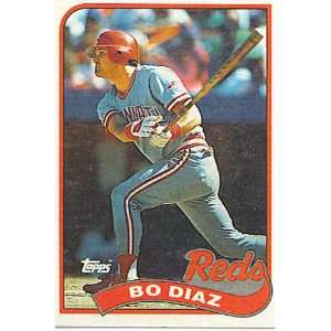  1989 Topps #422 Bo Diaz [Misc.]