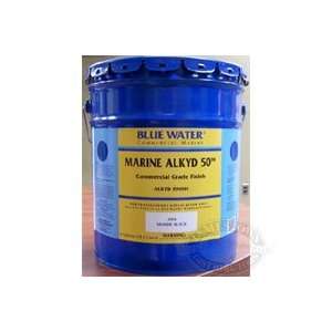 Blue Water Marine Alkyd 50 Finish 3001G Super White 1 Gal  