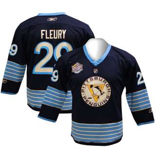 PENGUINS Fleury Rep YOUTH Winter Classic Jersey S/M  