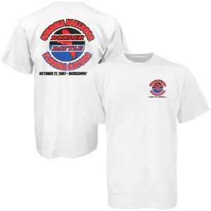    Georgia Bulldogs White Border Battle T shirt: Sports & Outdoors