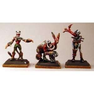  Valiant Miniatures Eviscerated Zombies (3) Toys & Games