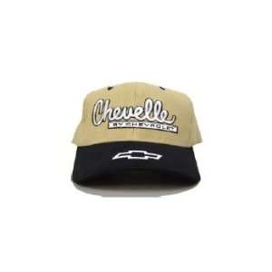  Chevrolet Chevelle Blk/Kh Low Pro Cotton Brushed Twill Hat 