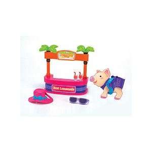 Teacup Piggies Refreshment Stand Playset Spring Release