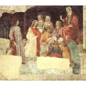   Painting from Villa Lemmi 2, By Botticelli Sandro 