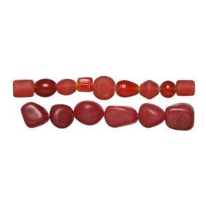  44g/1.55oz Gemstone/glass Red   Jewelry Basics Gemstone 