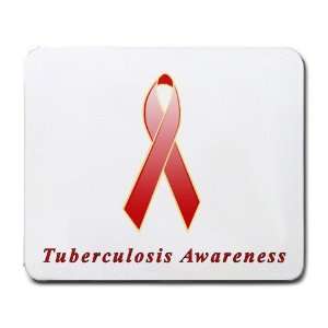  Tuberculosis Awareness Ribbon Mouse Pad