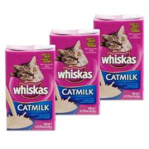  3 Pack Whiskas Catmilk for Cats & Kittens (6.75 Fl. Oz 