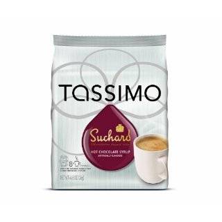 Suchard Hot Chocolate Syrup, 8 Count T Discs for Tassimo Coffeemakers 
