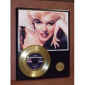 Marilyn Monroe 24kt Gold Record LTD Edition Display ***FREE PRIORITY 