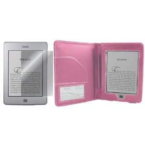  Navitech Pink Premium Executive Leather Flip Folio Book 