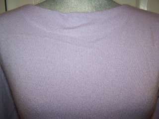 Bloomingdales Petite Concepts Lilac Cashmere Sweater Sz PL Petite 
