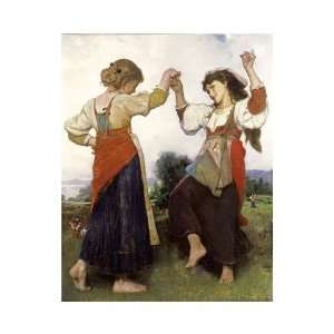  Leon Jean Basile Perrault   La Tarantella Giclee