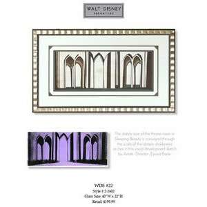  Walt Disney Signature Art Collection ~ arches throne room 