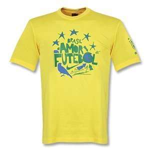  Brasilien Shirt Amor 2010: Sports & Outdoors