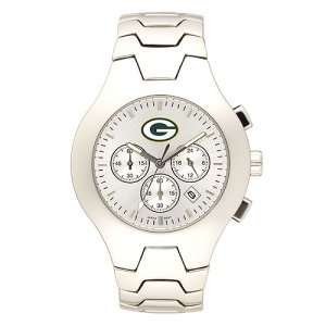 Green Bay Packers Mens NFL Hall of Fame Chronograph Watch (Bracelet 