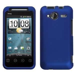  Blue Rubberized Hard Phone Cover for HTC EVO Shift 4G 