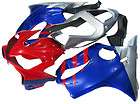   Cowl kit For 2001 2002 2003 HONDA CBR600F4i F4i 01 03 BLUE/RED