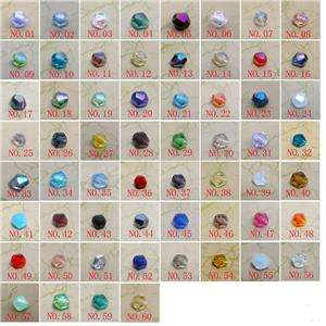 Pick 1000pcs 4mm Swarovski Crystal 5301 Bicone Beads  