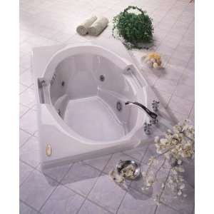  Jacuzzi H544 958 Majora 6 Whirlpool Bath, Almond