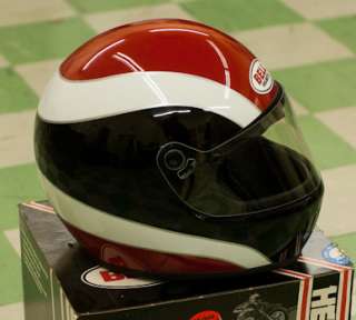 Vintage Bell Prostar Helmet Red/White/Black 7 1/8 5885  