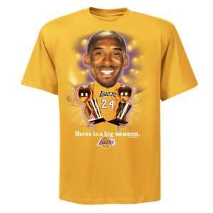 Kobe Bryant Youth Big Season, Bigger Head Los Angeles Lakers T Shirt 