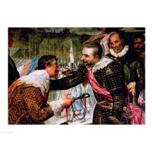 The Surrender of Breda   Poster by Diego Velazquez (24x18)  