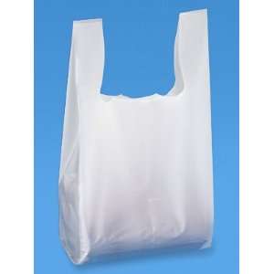    10 x 6 x 21 White Deluxe T Shirt Bags: Health & Personal Care