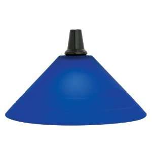   Blue Contemporary / Modern Single Light Cone Shaped Mini Pendant