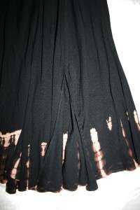 DAIRI LAGENLOOK TARIGBLACK DIP MOROCCAN COTTON SKIRT  