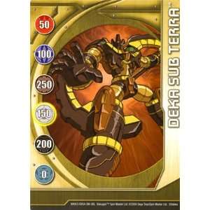   Battle Brawlers Oversized Card Deka Sub Terra (Brown) Toys & Games