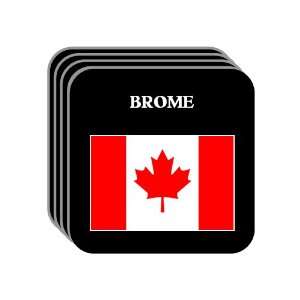  Canada   BROME Set of 4 Mini Mousepad Coasters 