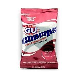  GU Energy Chomps Packet   Cranberry Apple w/caffeine 