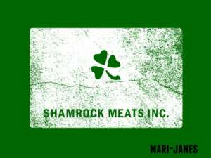 Rocky Shamrock Meats Sylvester Stallone t shirt dvd  