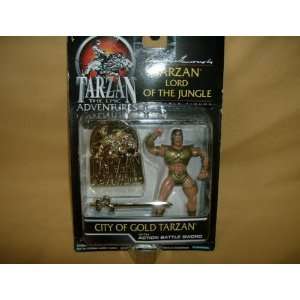   Jungle City Of Gold Tarzan with Action Battle Sword 1995: Toys & Games