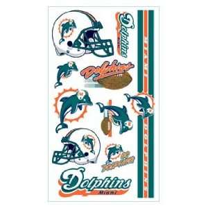  Miami Dolphins Tattoo Sheet