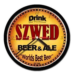  SZWED beer and ale cerveza wall clock: Everything Else