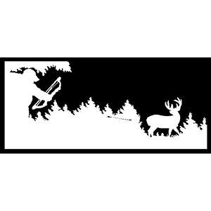 LVE BUCK ASSASSIN DECAL 46771 BRAND NEW  