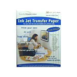    TransferMagic Ink Jet Transfer Paper 12 pc: Pet Supplies