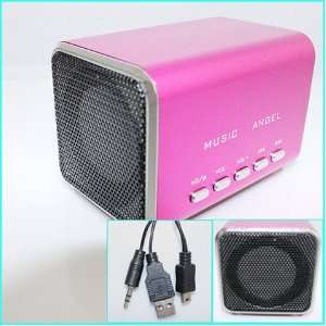  3.5mm USB Audio Sound Box Speaker Music Angel Gb v204rd 