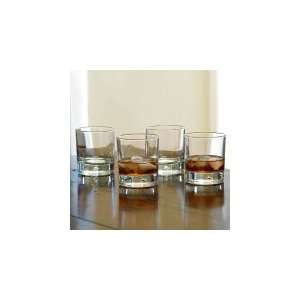  Bryne Double Old Fashioned Glasses, Set of 4: Kitchen 
