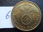 Germany 10 reich pfennig 1938 A Nazi german Coin Swasti