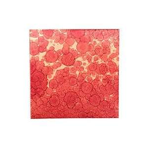  Lillypilly Red Wine Patina Copper Sheet 3x3, 36 gauge 