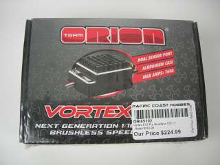 Team Orion Vortex R10 Pro Brushless ESC (160A, 2 3S) ORI65102  