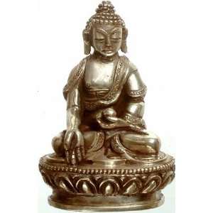  Buddha in Varada Mudra   Sterling Silver