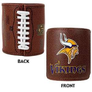  Minnesota Vikings NFL 2pc Football Can Holder Set Sports 