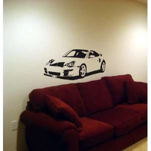   Wall MURAL Decal Sticker Car PORSCHE 911 TURBO GT 13: Home & Kitchen